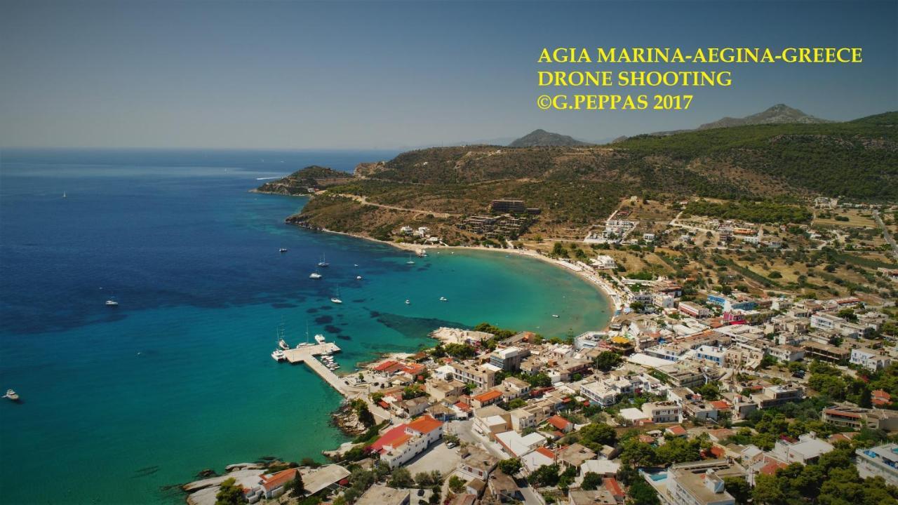 Finikas Rooms Agia Marina  Buitenkant foto